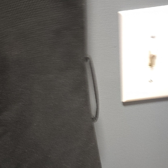 LOFT Black Sleeveless Midi Dress - Picture 3 of 4